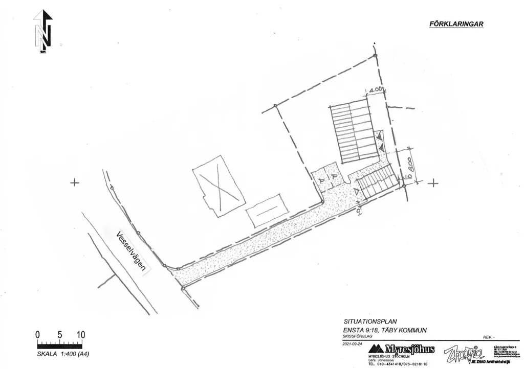 Floor Plan - Freehold Plot with Natural Setting in Täby