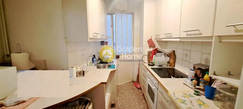 Köök - Apartment with Balcony in Nea Ionia