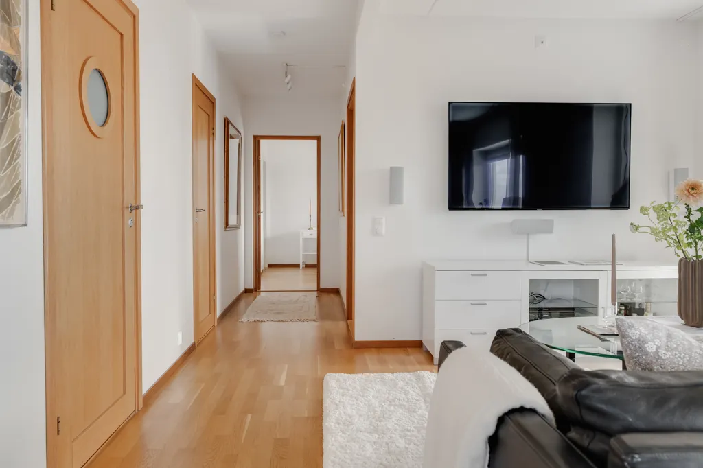 Séjour - Corner Penthouse with Panoramic View in Borås