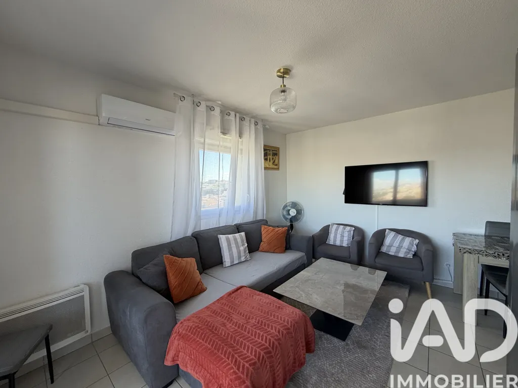 Soggiorno - T3 Apartment with Terrace in Marseille