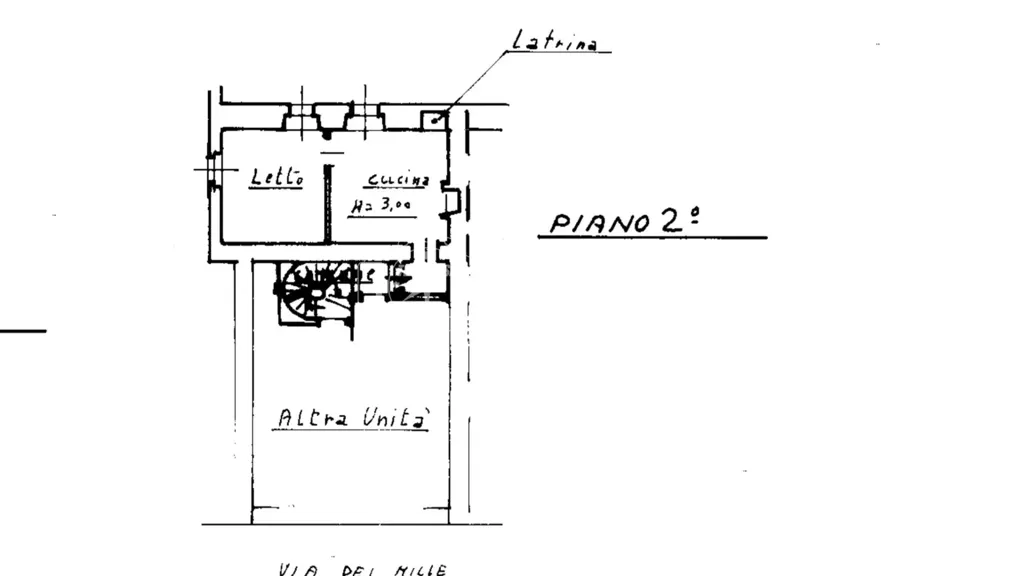 Plan - Central Bilocale in Brescia