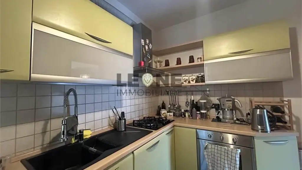 Cuisine - Modern Apartment with Balcony in Vignola