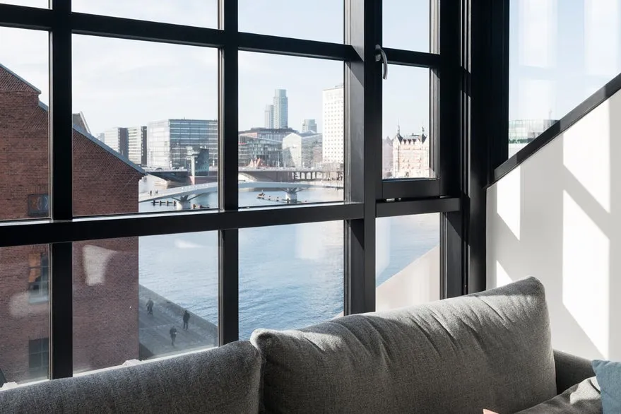 Séjour - Warehouse-Style Office with Harbour View in Copenhagen