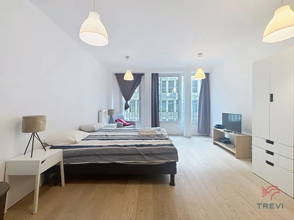Camere da letto - Studio with Parking in European Quarter, Brussels