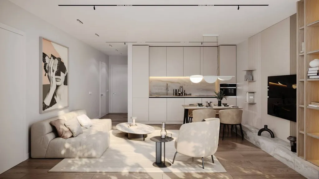 Soggiorno - Two-Bedroom Apartment with Panoramic View in Zadar