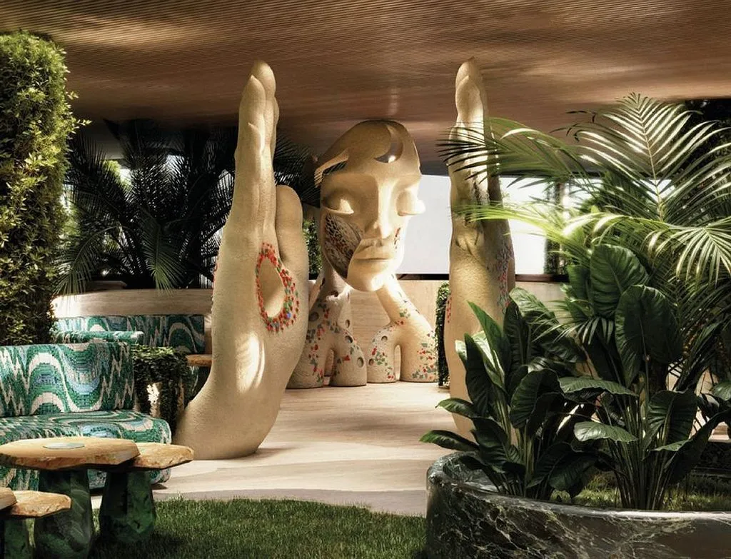 Terrass - Luxury Apartment with Pool in Marina Botafoch, Ibiza