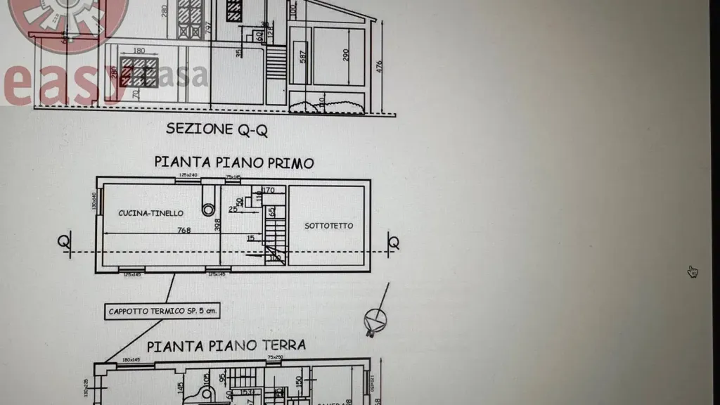 Plan - Rustic Property with Olive Grove in Lucca