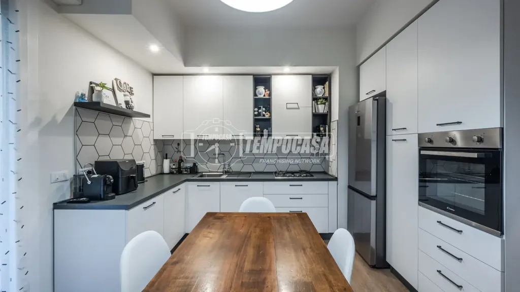 Kitchen - Fully Rented Apartment with Balcony in Castenaso