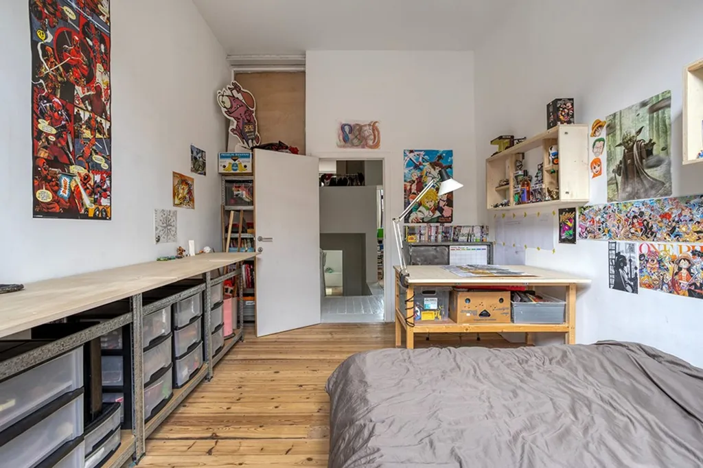 Chambres - Maison Rénovée avec Terrasse à Proximité de 12 m²