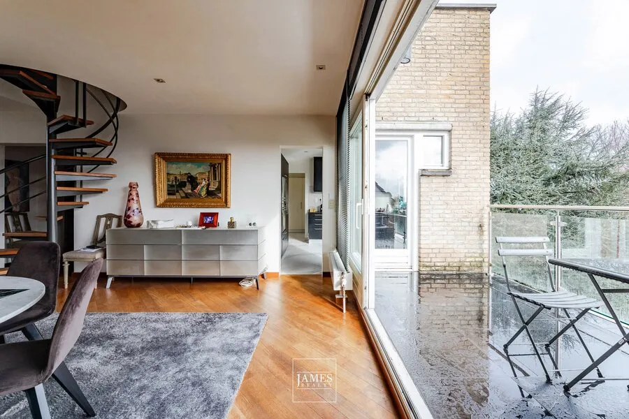 Elutuba - Duplex Penthouse with Terraces in Uccle