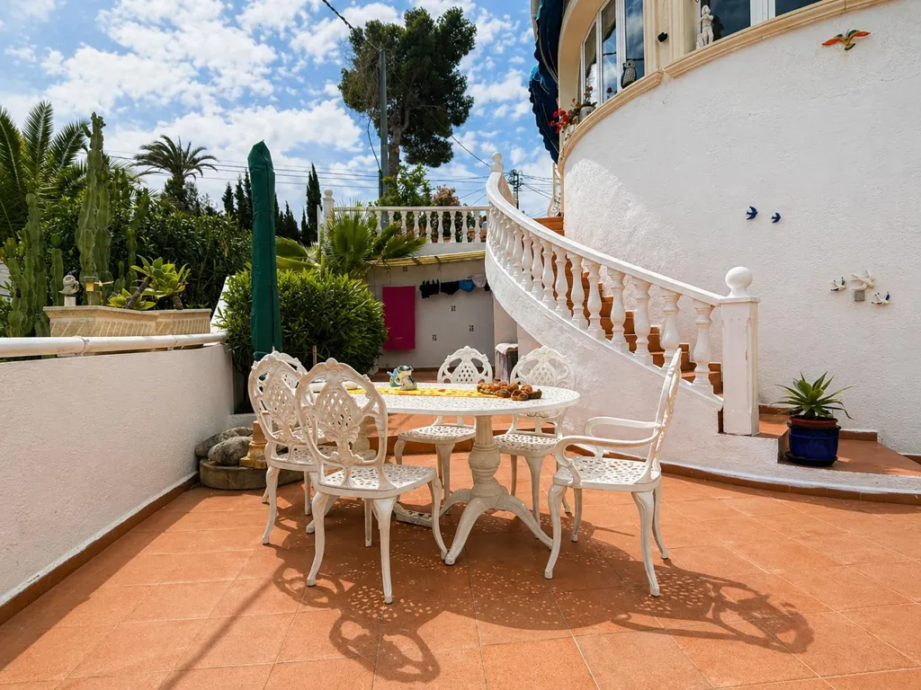 Terrasse - Sea View Villa with Pool in Benissa Costa