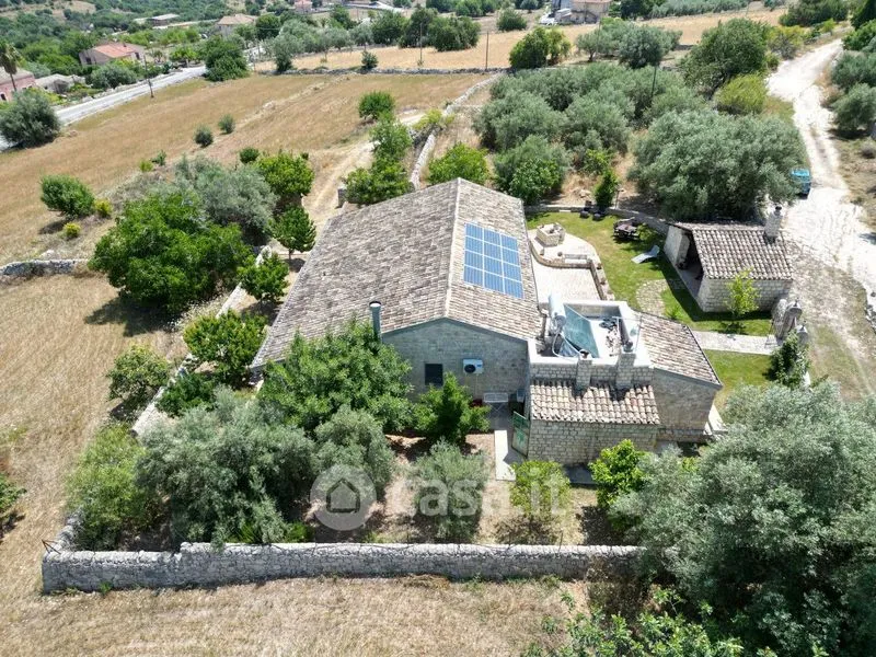Vue aérienne - Restored Villa with Garden in Modica