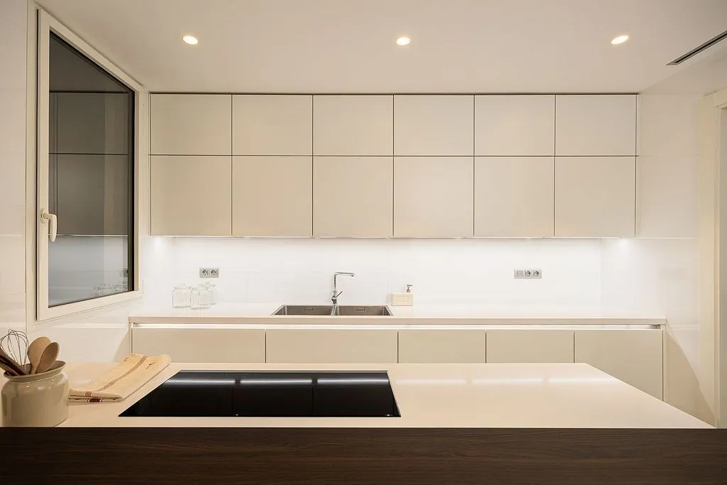 Cucina - Furnished Apartment with Terrace in La Dreta de l'Eixample