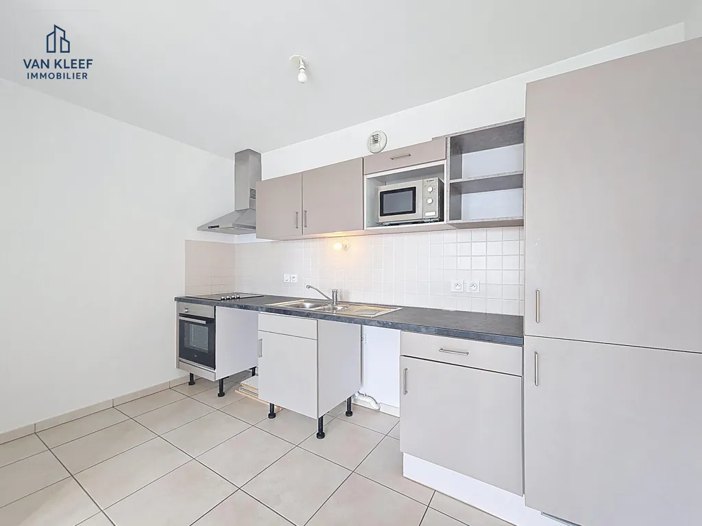 Köök - 3-Bedroom Flat with Mont-Blanc View in Gex