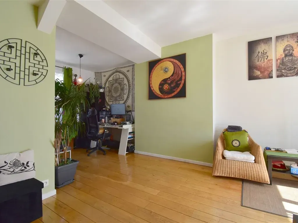 Séjour - Appartement Lumineux avec Terrasse à Schaarbeek