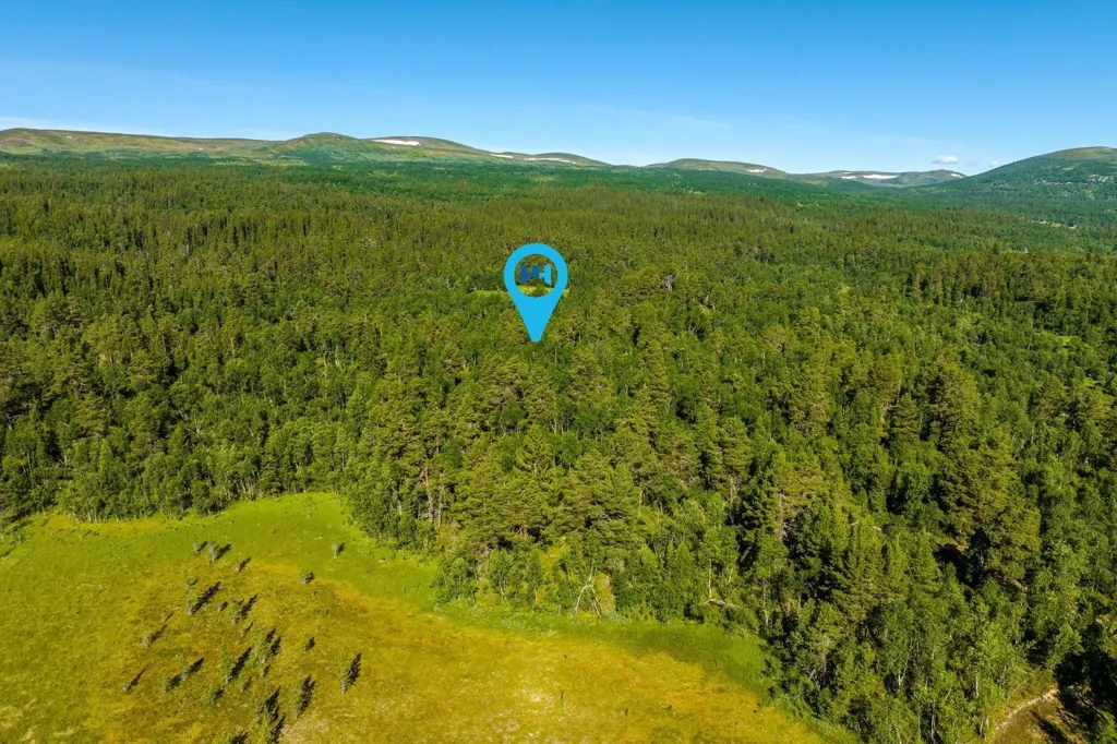 Õhuvaade - Exclusive Plot in Fjäll Environment, Bruksvallarna