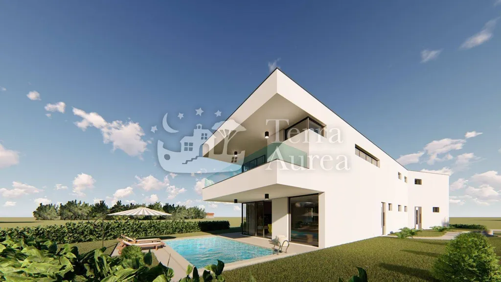 Modern Villa with Sea View in Omišalj