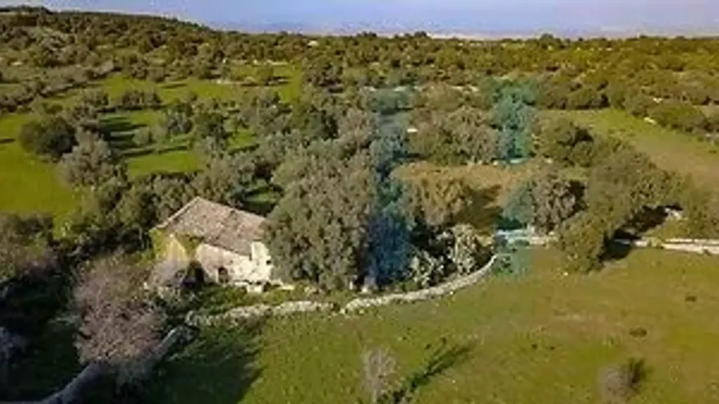 Vue aérienne - Baglio-Style Property with Natural Views in Noto