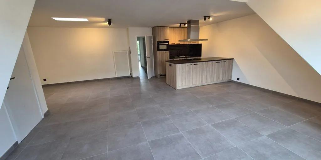 Köök - Penthouse with Terrace in Waarschoot