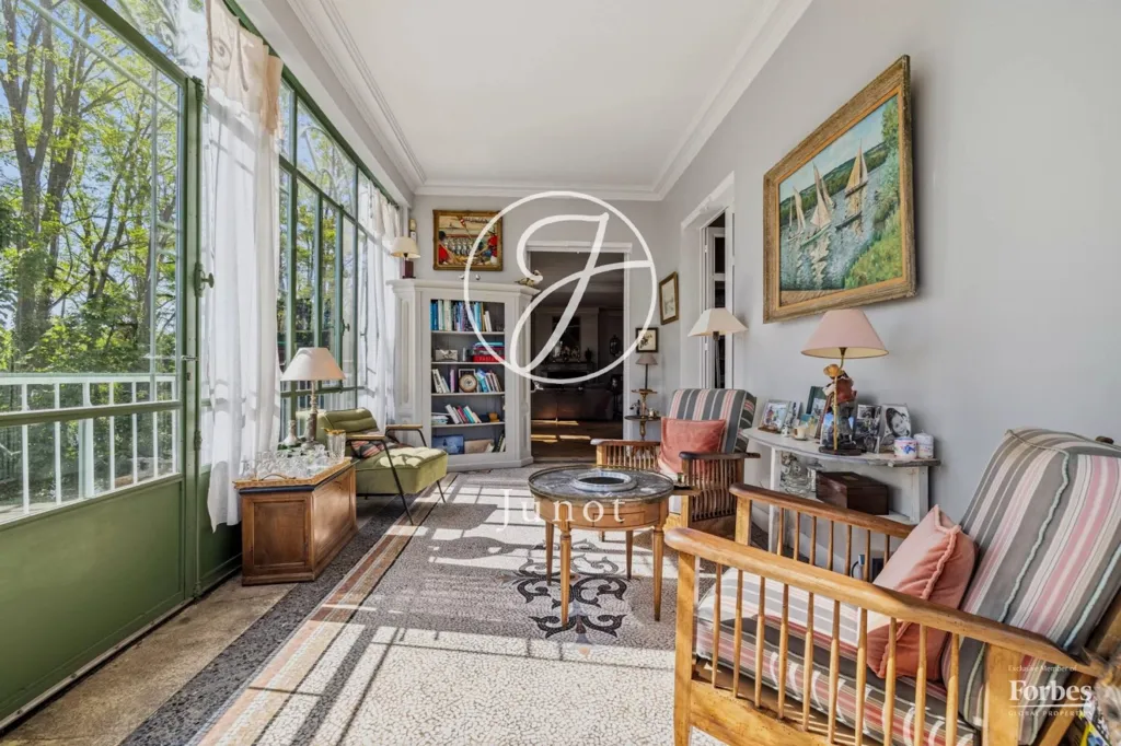 Terrass - Character House with Seine View in Chatou