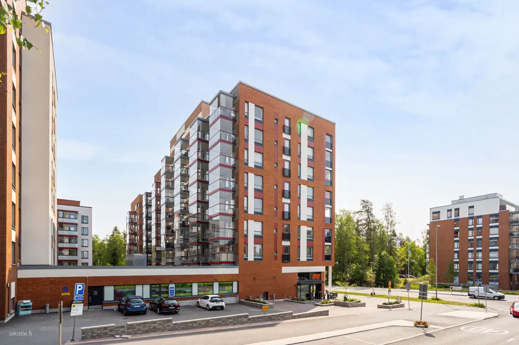 Extérieur - Modern Apartment with Balcony in Pähkinärinne, Vantaa