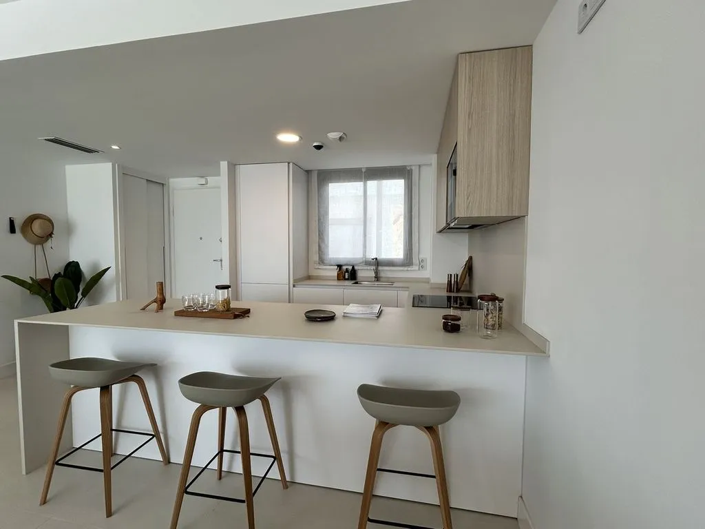 Köök - Luxury Penthouse with Sea View in Fuengirola