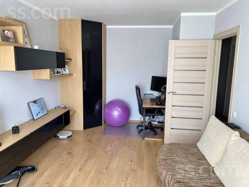 Soggiorno - Renovated 2-Bedroom Flat in Salaspils