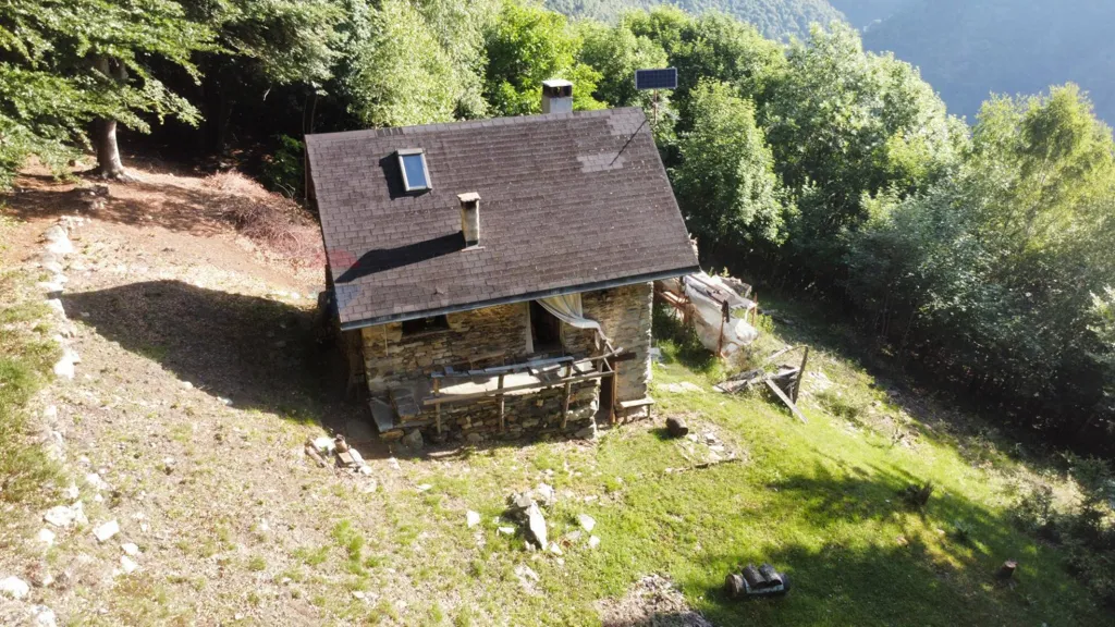 Õhuvaade - Chalet with Mountain View in Valle Cannobina