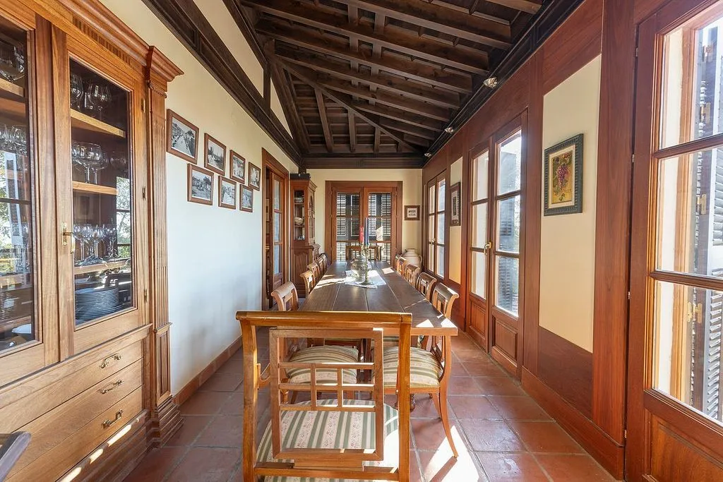 Salle à manger - Chalet with Pool and Terrace in Nívar