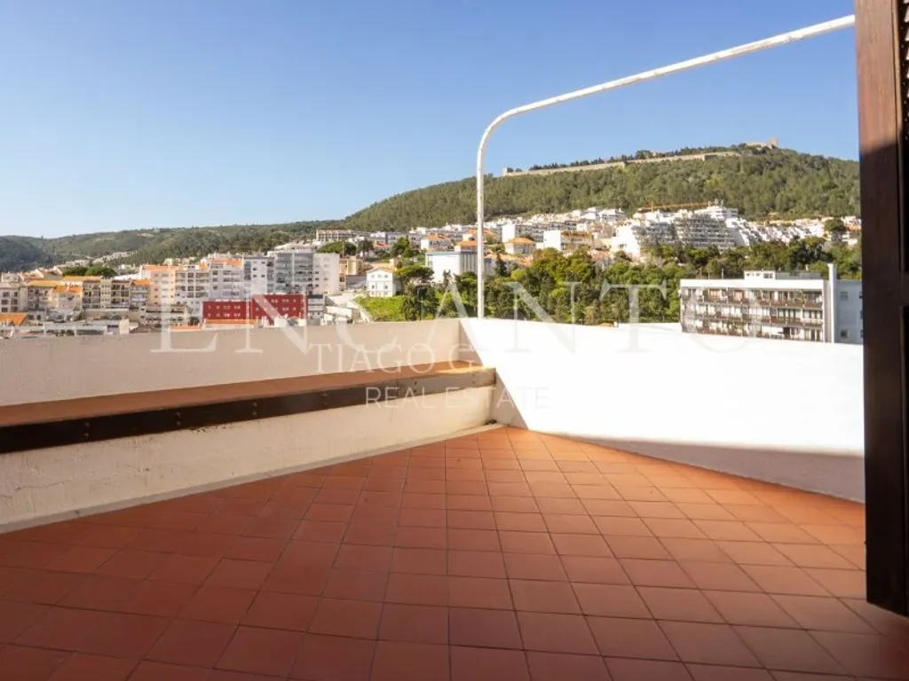 Terrasse - Restored Mill House with Sea Views in Sesimbra