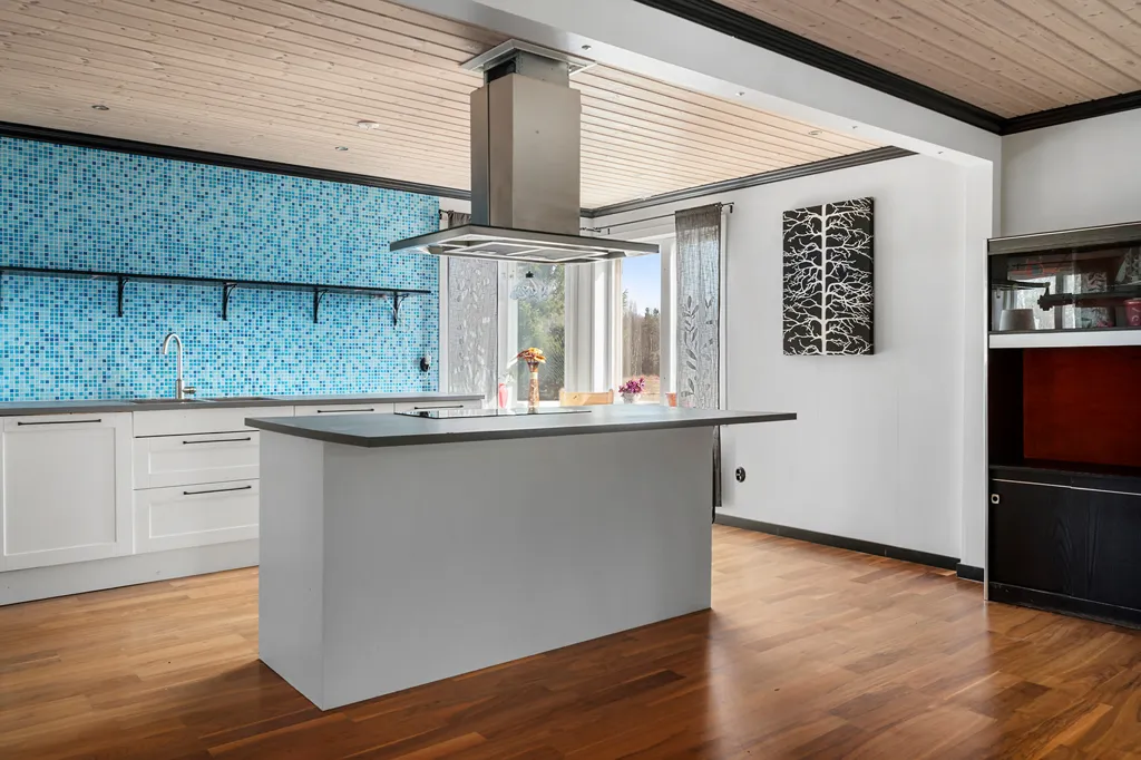 Cucina - Charming Detached House with Garden in Holmträsk