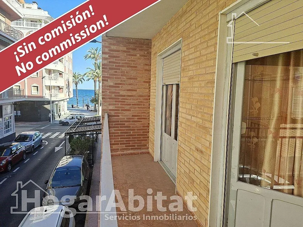 Balcony - Spacious Apartment with Balcony in Playa del Cura