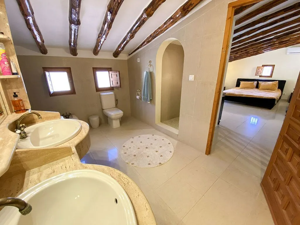 Salles de bain - Rustic House with Terrace in Huércal-Overa