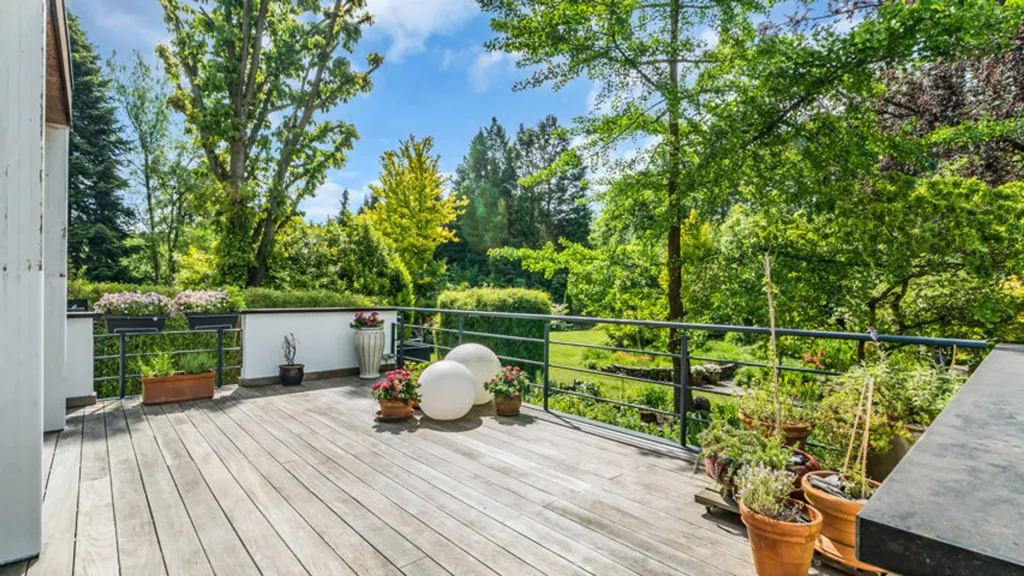 Terrasse - Appartement avec Jardin et Terrasse à Genk