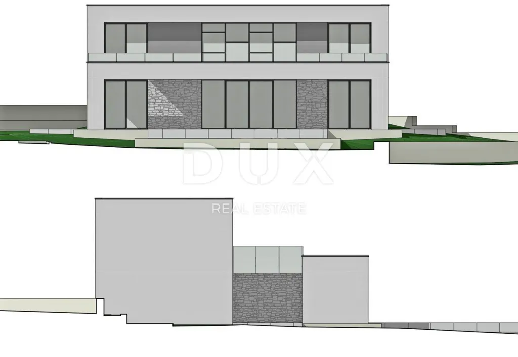 Modern House with Pool in Labin
