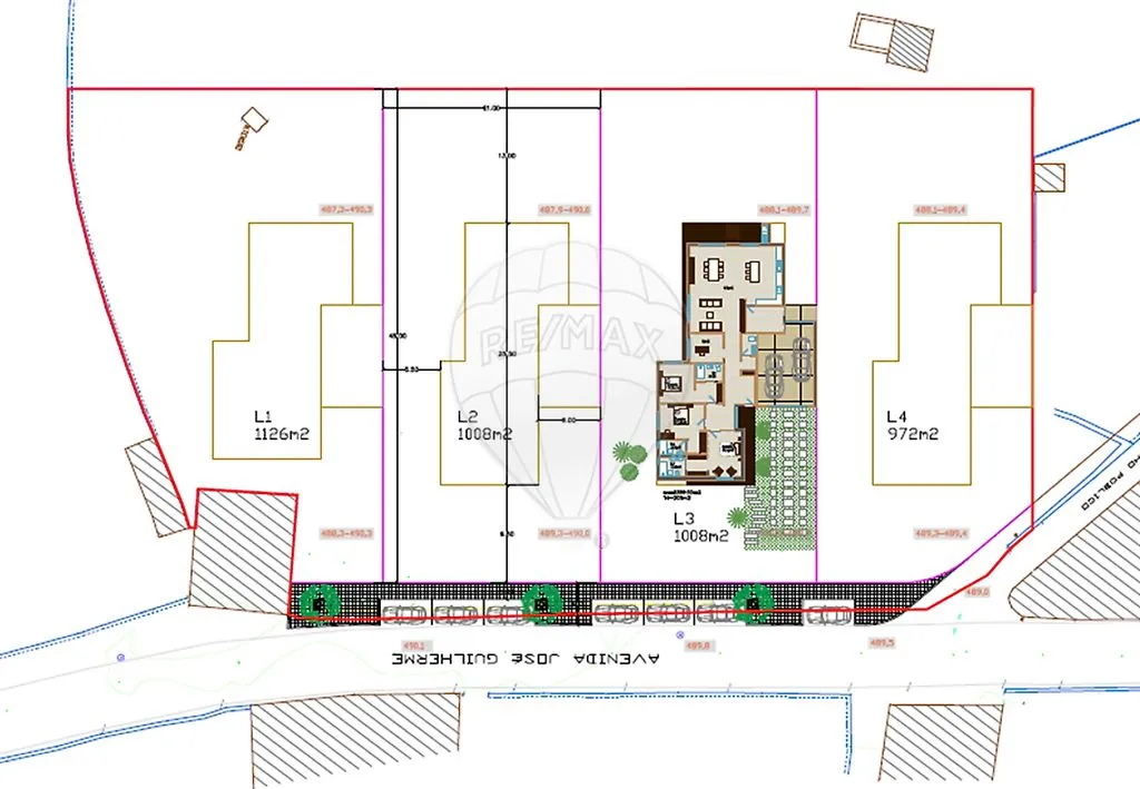 Planimetria - Luxury Villa in Mondim da Beira