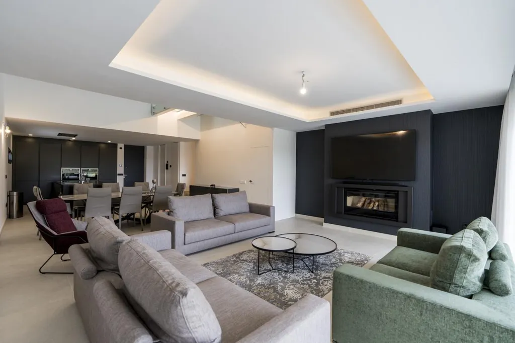 Soggiorno - Contemporary Beachfront House in Estepona