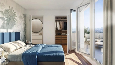 Chambres - Appartement Neuf T4 avec Balcon à Maisons-Alfort