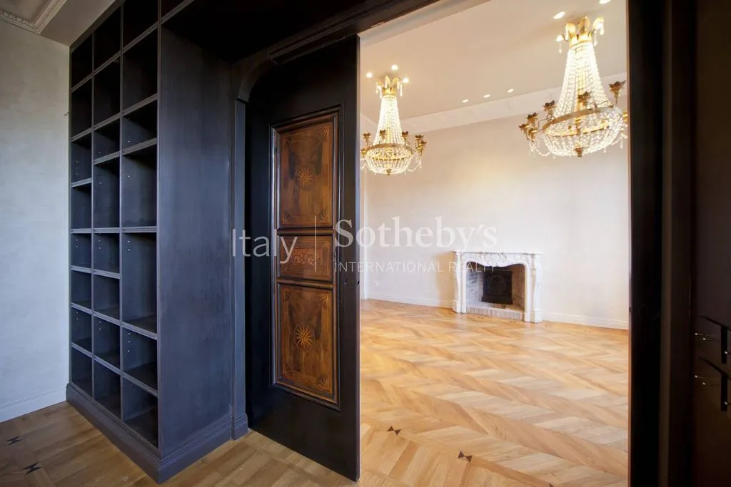 Soggiorno - Luxury Apartment with Balcony in Milan