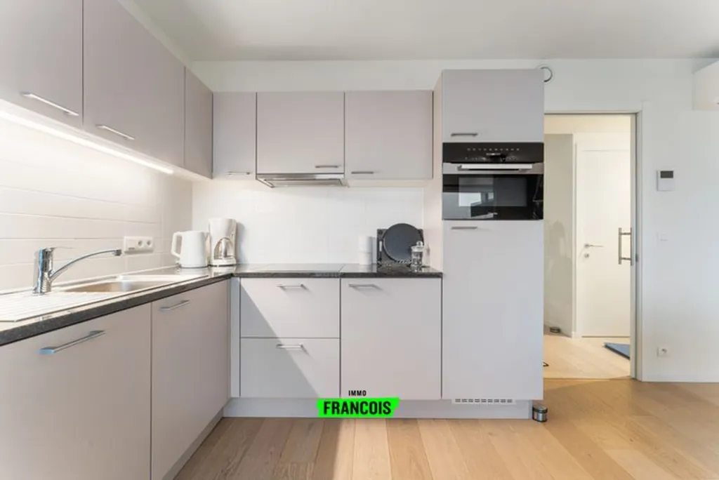Cuisine - Appartement Moderne avec Vue Panoramique à Mariakerke