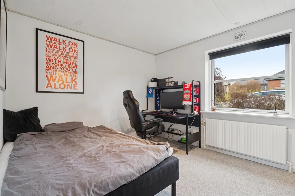 Camere da letto - Villa with Open Landscape View in Øster Tørslev