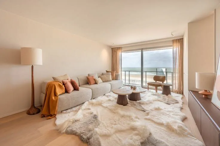 Séjour - Appartement avec Vue Mer à Knokke-Heist