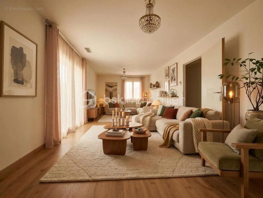 Soggiorno - Single-Storey Villa with Pool Potential near Toulouse