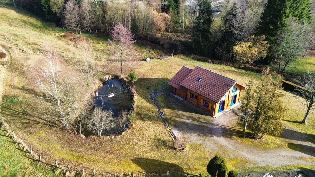 Õhuvaade - Chalet with Garden near Gérardmer