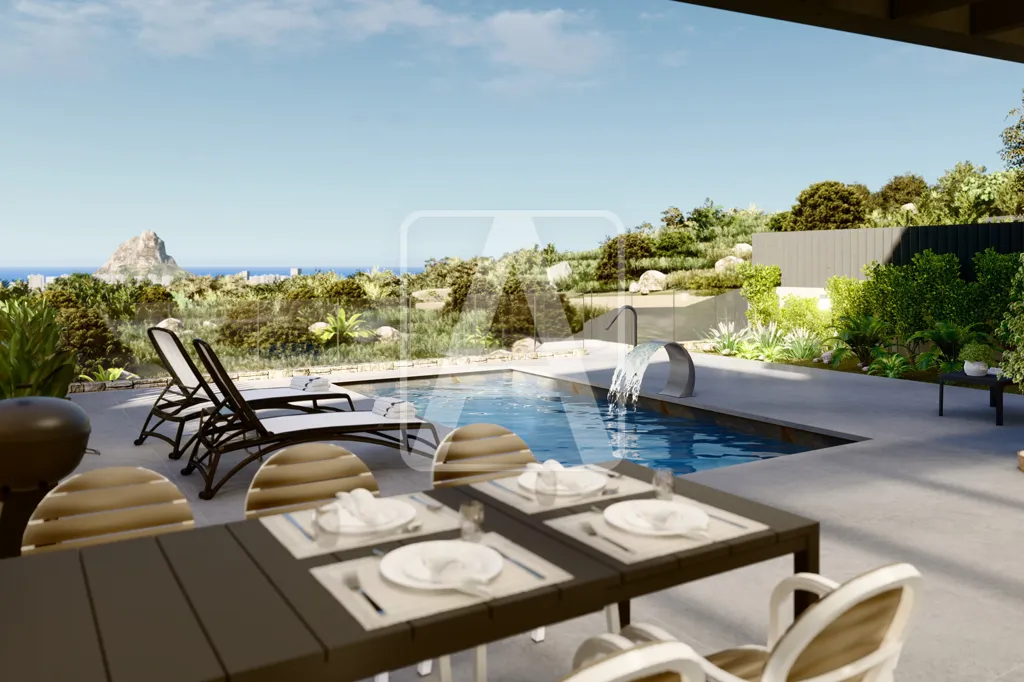 Bassein - Modern Villa with Sea View in Calpe