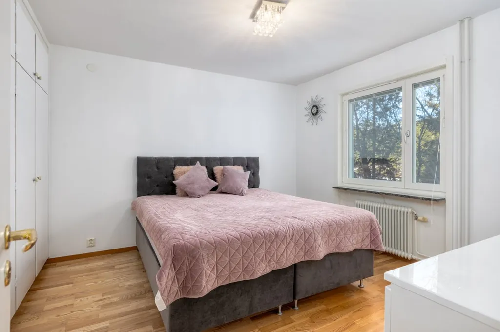 Chambres - Spacious Apartment with French Balcony in Blombacka