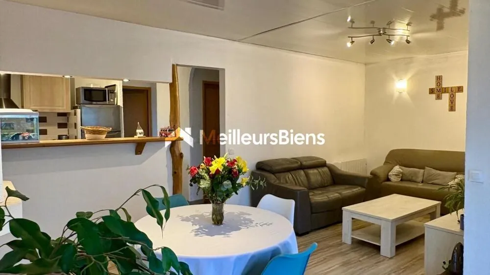 Séjour - Maison avec Terrain Boisé à Pont De Larn