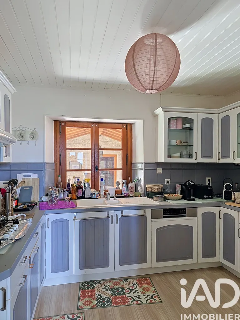 Köök - Luxury Villa with Pool in Bagat-en-Quercy