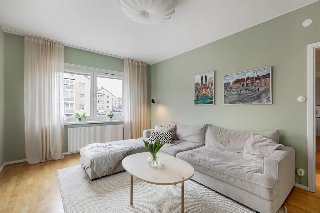 Séjour - Apartment with Balcony on Sveaplan, Eskilstuna