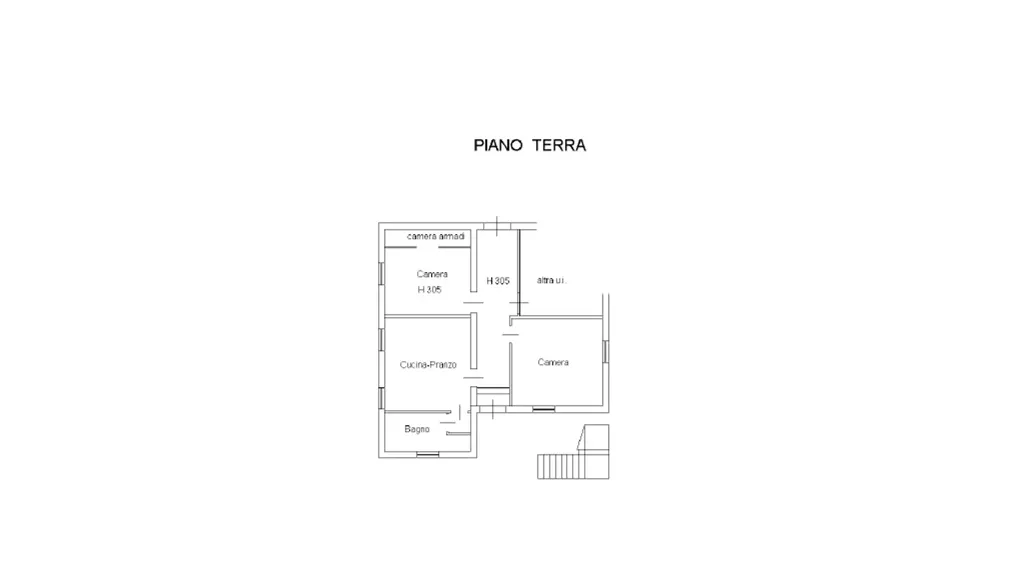 Plan - Independent House with Two Units in Parma